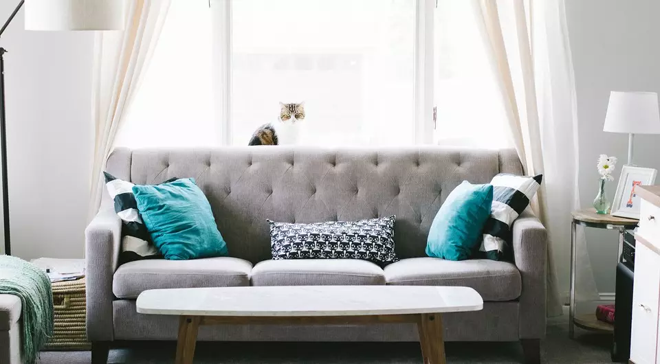 Upholstery thích hợp: Cách chọn một miếng vải cho ghế sofa