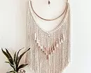 A függönyöktől a bútoroktól: 13 változata Macrame Decor 8603_109