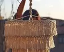 Mula sa mga kurtina hanggang sa muwebles: 13 variant ng Macrame Decor 8603_16