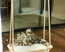 ფარდებიდან ავეჯით: Macrame Decor- ის 13 ვარიანტი 8603_223