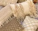 پردے سے فرنیچر سے: Macrame سجاوٹ کے 13 متغیرات 8603_34