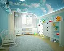 Làm thế nào để sắp xếp một trần căng trong phòng của trẻ em: những ý tưởng thú vị và 30 ví dụ hơn 30 8631_37