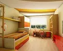 بچوں کے کمرے میں ایک مسلسل چھت کا انتظام کیسے کریں: دلچسپ خیالات اور 30+ مثالیں 8631_51