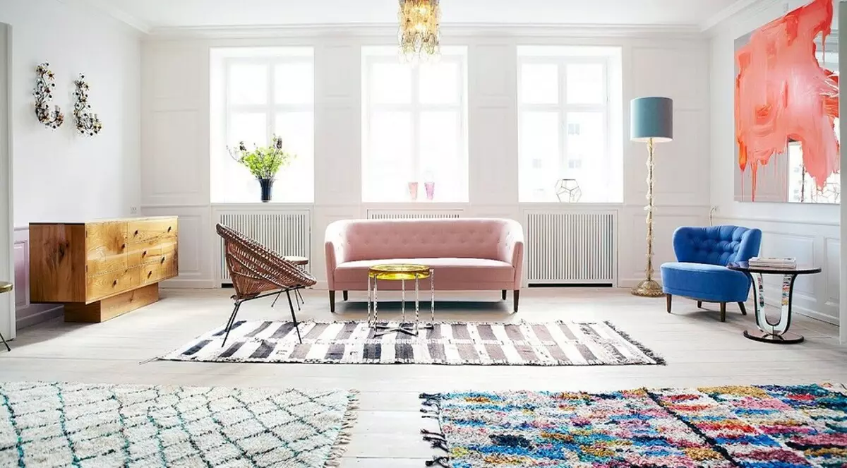 Escolla o tamaño perfecto da alfombra para a sala: 4 puntos que deben ser considerados