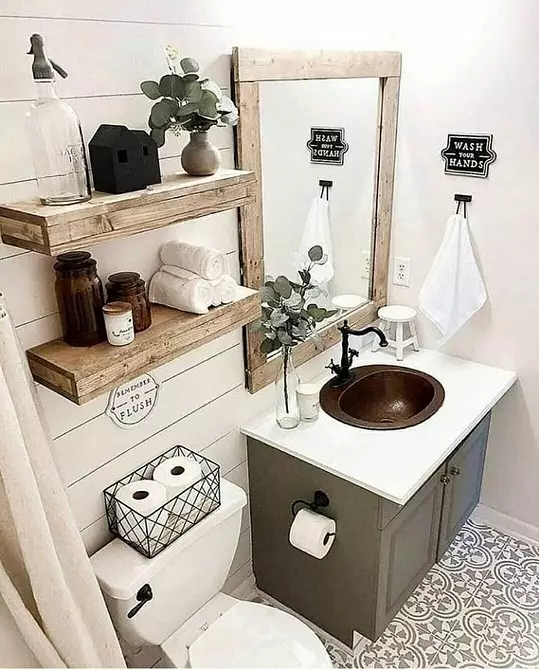 12 stylvolle badkamer toebehore wat met u eie hande gemaak kan word 8655_11