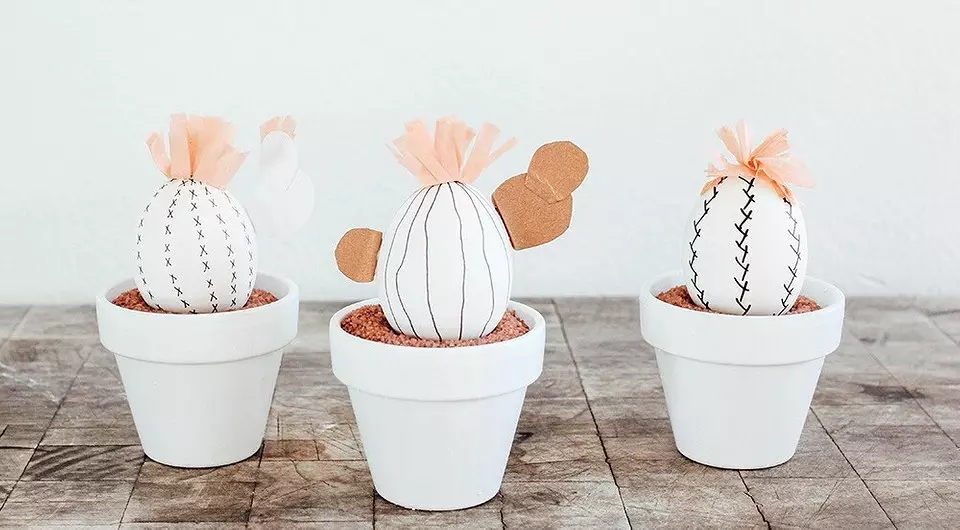 Okraševanje hiše Velikonočne jajca: 8 zabavne in ustvarjalne ideje