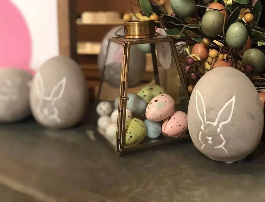 Okraševanje hiše Velikonočne jajca: 8 zabavne in ustvarjalne ideje 8660_24