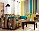 How to transform an interior with a print with stripes: 4 useful ideas 8674_16