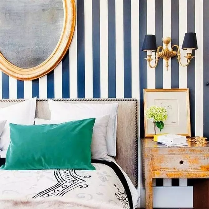 How to transform an interior with a print with stripes: 4 useful ideas 8674_6
