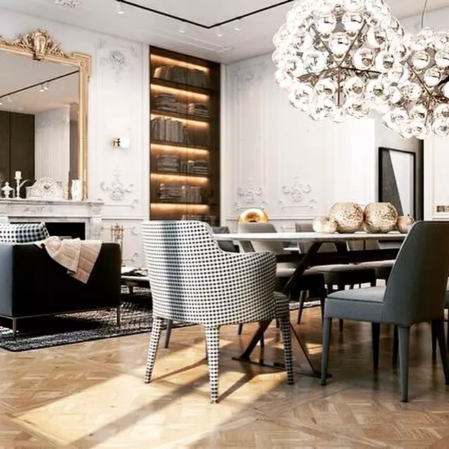 10 recepcións espectaculares de deseño peeadas en apartamentos de París 8724_38