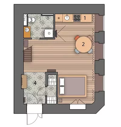 Stijlvolle loft op de site van het oude gemeenschappelijk: appartement met een banden en het originele metselwerk 8735_31