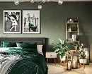 Wat ze kombinéieren a wéi eng Smaragd Faarf am Interieur (58 Fotoen) ze benotzen 8740_66