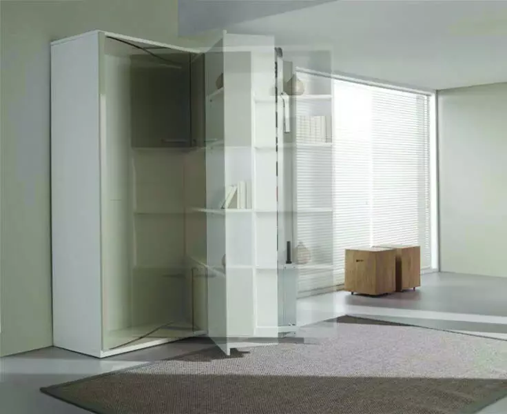 Cama incrustada en un armario: ¡Objeto funcional de muebles o compra inútil? 8747_33