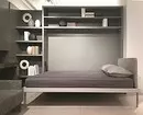 Cama incrustada en un armario: ¡Objeto funcional de muebles o compra inútil? 8747_35