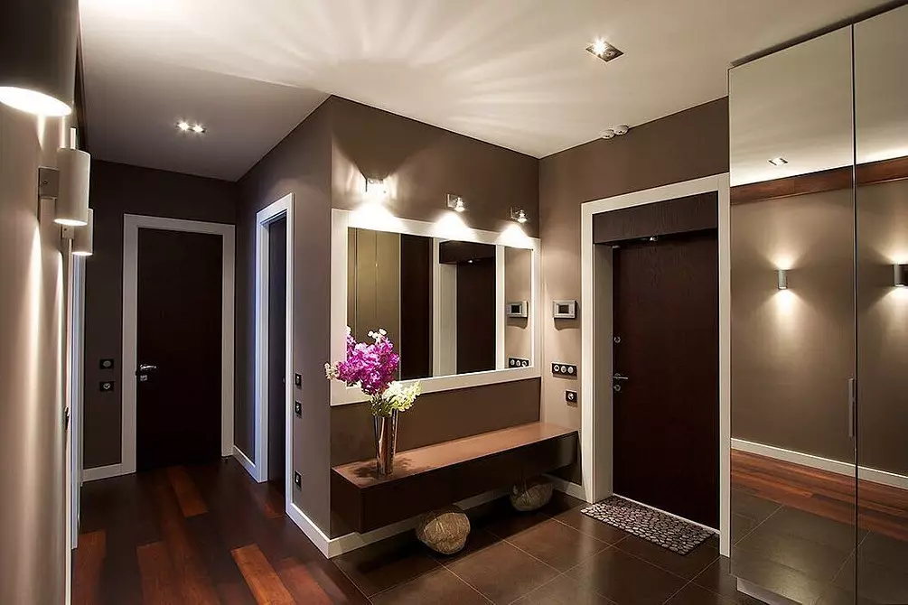 Mirror in the hallway: design ideas and tips on choosing the desired accessory 8800_8