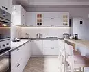 Desain dapur sudut dengan penghitung bar: fitur perencanaan dan 50+ foto untuk inspirasi 8808_3