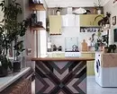 Corner Kitchen Design med Bar Counter: Planleggingsfunksjoner og 50 + bilder for inspirasjon 8808_4