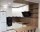 Дызайн кутняй кухні з барнай стойкай: асаблівасці планіроўкі і 50+ фота для натхнення 8808_69