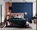 Pripravimo oblikovanje spalnic s stropom raztezanja: nasveti in 50 primerov 8872_27