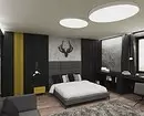 Disegniamo il design della camera da letto con soffitti elasticizzati: consigli e 50 esempi 8872_30