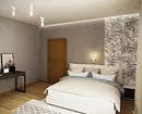 Disegniamo il design della camera da letto con soffitti elasticizzati: consigli e 50 esempi 8872_75