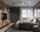 We draw up the bedroom design with stretch ceilings: tips and 50 examples 8872_76