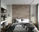 Ons stel die slaapkamer ontwerp op met strek plafonne: wenke en 50 voorbeelde 8872_84