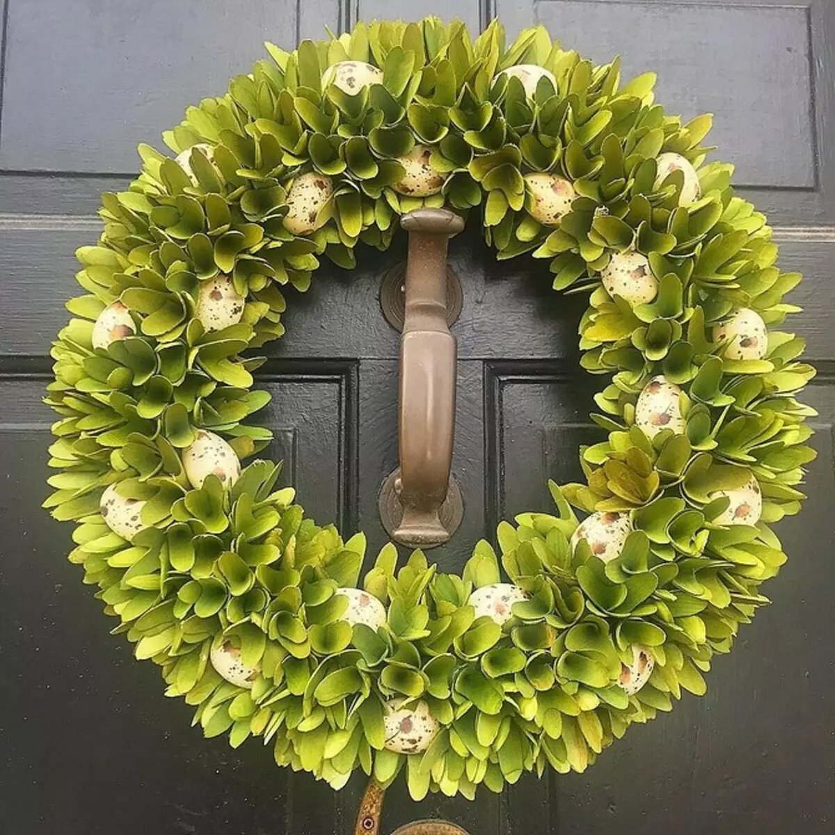 15 Wreaths Spring yang boleh dibuat dengan tangan mereka sendiri 8878_30