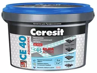 Цементна затирка Ceresit РЄ 40 Aquastatic