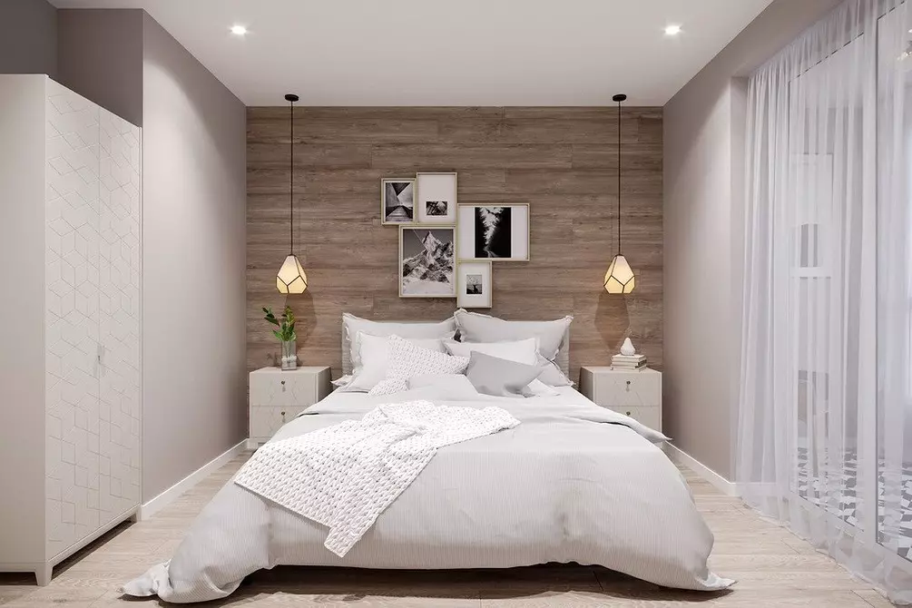 Camera da letto ottica in beige: 5 tecniche stilistiche e 70+ photoy 8884_119