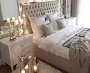 Оптичка спална соба во беж: 5 стилски техники и 70+ фотовите 8884_145