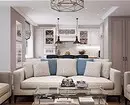 Ako správne kombinovať interiér kuchyne, jedáleň a obývacia izba: Tipy a vizuálne príklady 8910_27