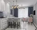 Ako správne kombinovať interiér kuchyne, jedáleň a obývacia izba: Tipy a vizuálne príklady 8910_7