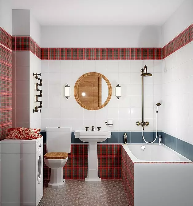 Dibuixem el disseny del bany combinat amb una superfície de 4 metres quadrats. M: consells útils i 50 exemples 8912_102