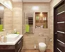 We draw out the design of the combined bathroom with an area of ​​4 square meters. M: Useful tips and 50 examples 8912_106