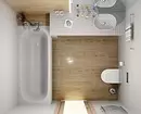 Dibuixem el disseny del bany combinat amb una superfície de 4 metres quadrats. M: consells útils i 50 exemples 8912_6