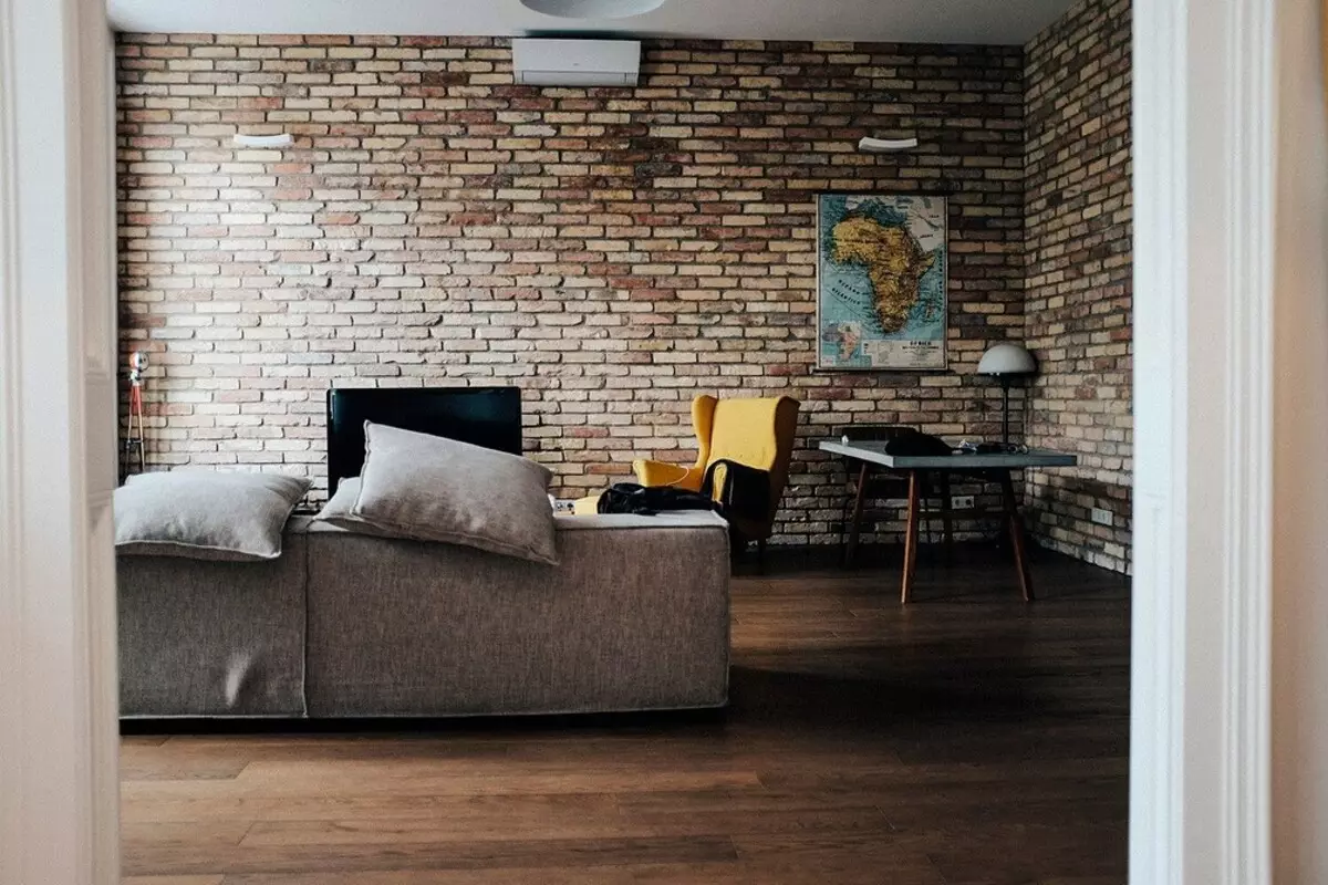 Kā likt mēbeles dzīvojamā istabā: vienkārša instrukcija un 70+ photoy 8916_122