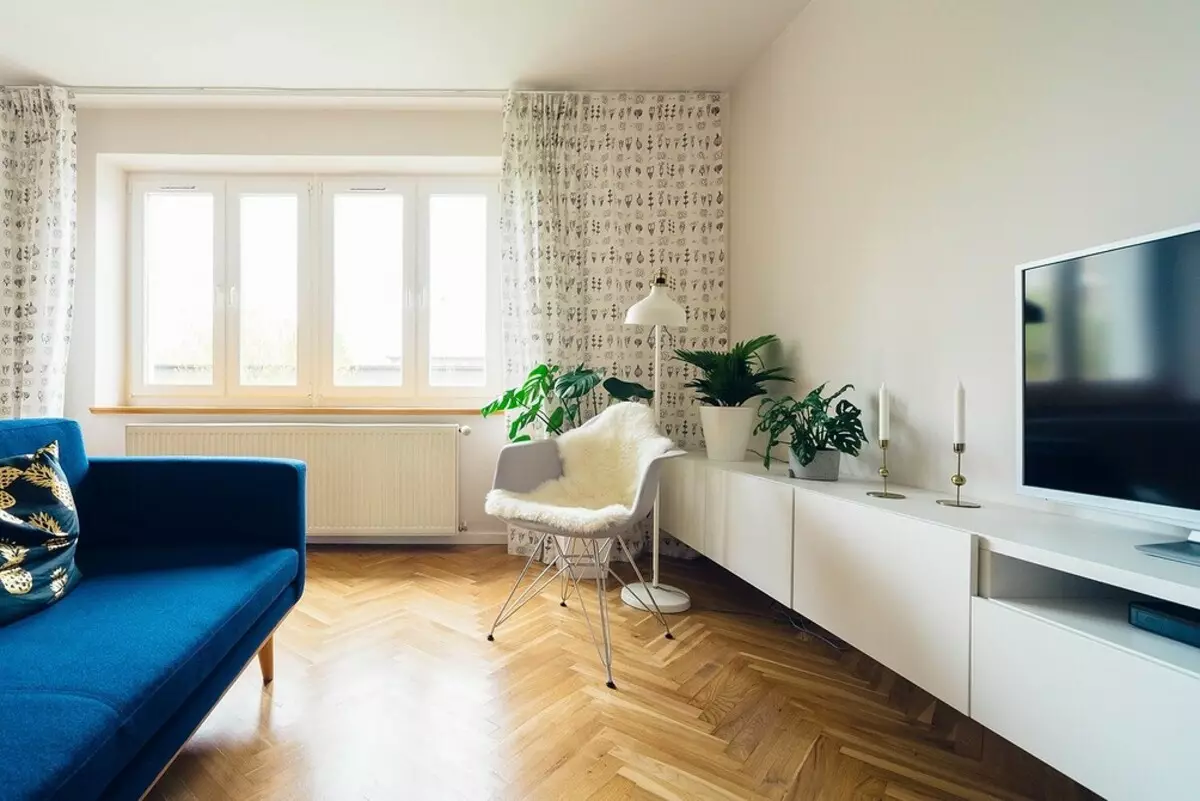 Jak dát nábytek v obývacím pokoji: jednoduchá instrukce a 70+ fotoy 8916_123
