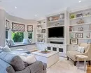 Como colocar móveis na sala de estar: uma instrução simples e mais de 70 photoy 8916_140