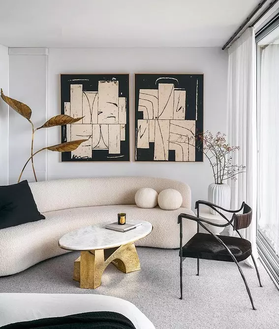 15 shenja të divanit në modë dhe moderne për dhomën e ndenjes në vitin 2021 8938_18