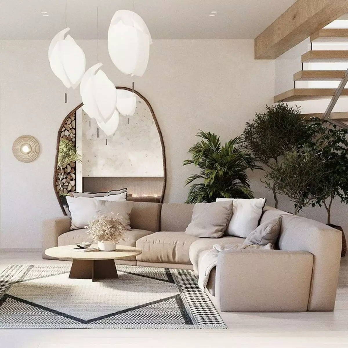 15 Tanda-tanda sofa yang bergaya dan moden untuk ruang tamu pada tahun 2021 8938_35