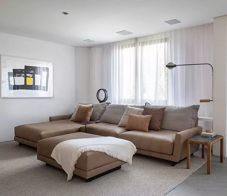 15 shenja të divanit në modë dhe moderne për dhomën e ndenjes në vitin 2021 8938_86