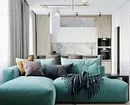 Sidee iyo waxa isku daraya Turquoise Sofa gudaha gudaha 8941_47