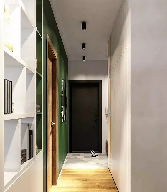 Korridor versiering met dekoratiewe klip: idees en 60 + pragtige voorbeelde 8945_70