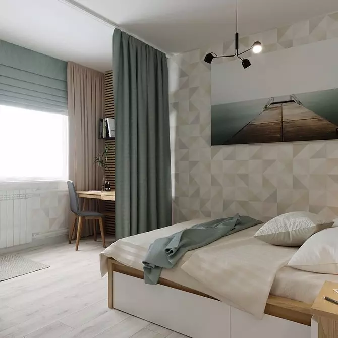 We draw up the interior of the bedroom with an area of ​​15 square meters. M. 8948_54