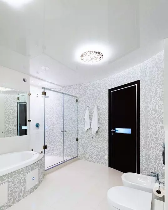 מתיחה תקרה בחדר האמבטיה: היתרונות והחסרונות 8954_16