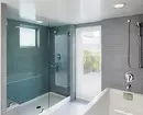 Strek plafon in die badkamer: Voor- en nadele 8954_22