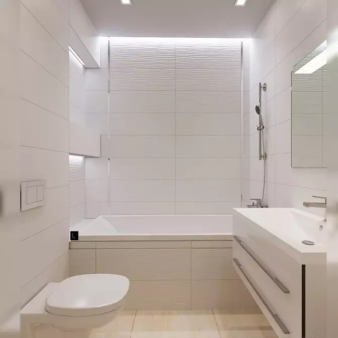 Raztegljiv strop v kopalnici: prednosti in slabosti 8954_40