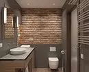 Strek plafon in die badkamer: Voor- en nadele 8954_42