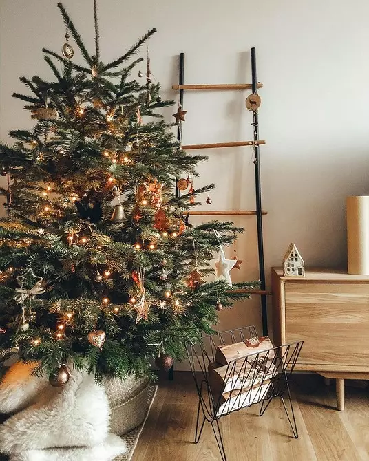 Comment décorer l'arbre de Noël pour la nouvelle année 2021: Tendances et idées 895_90